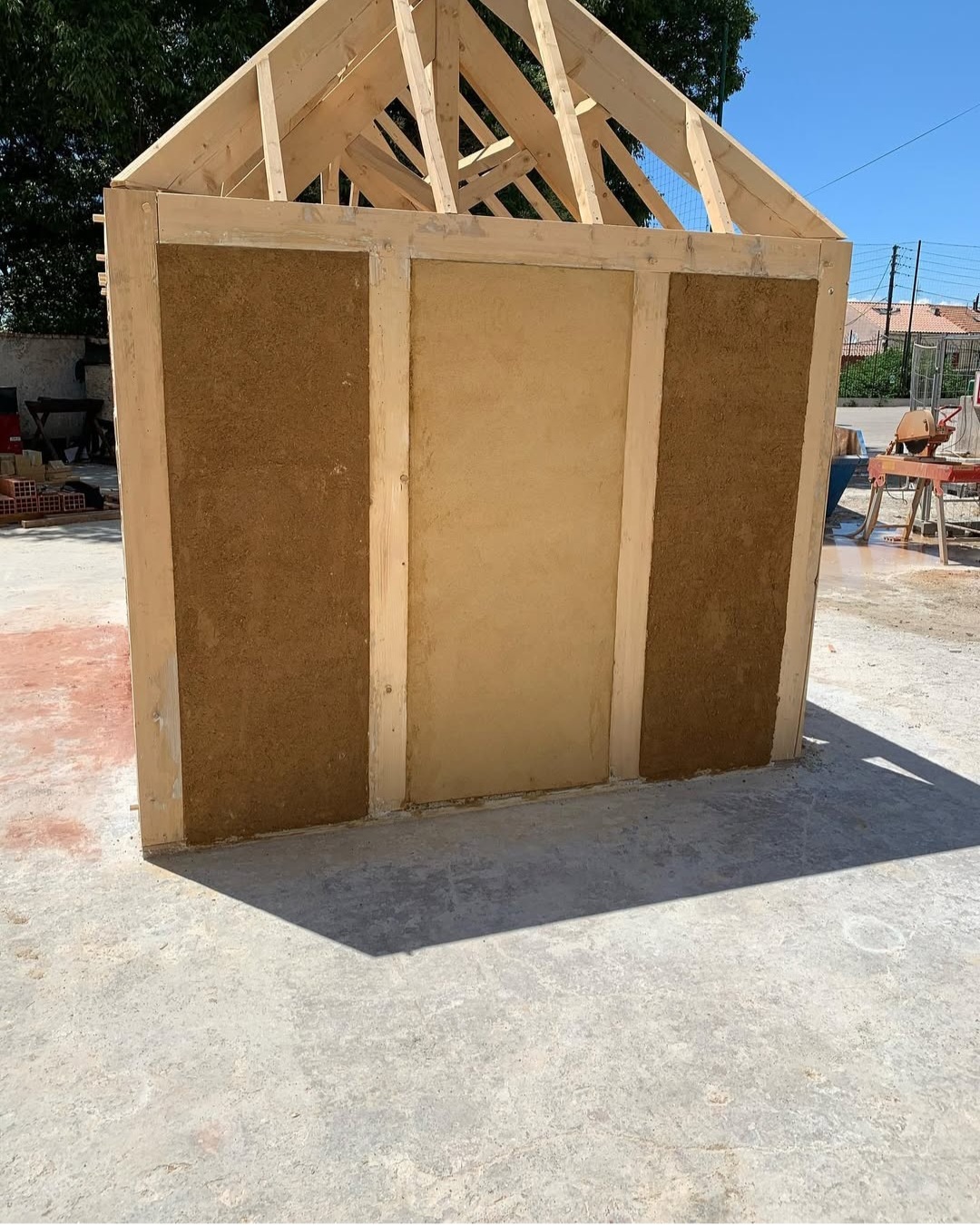 Bâti vivant – vue générale de la tour