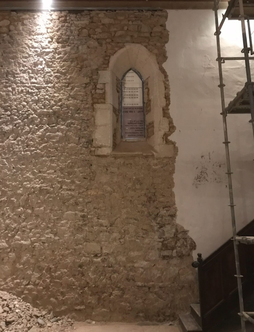 Enduit traditionnel à la chaux lissée