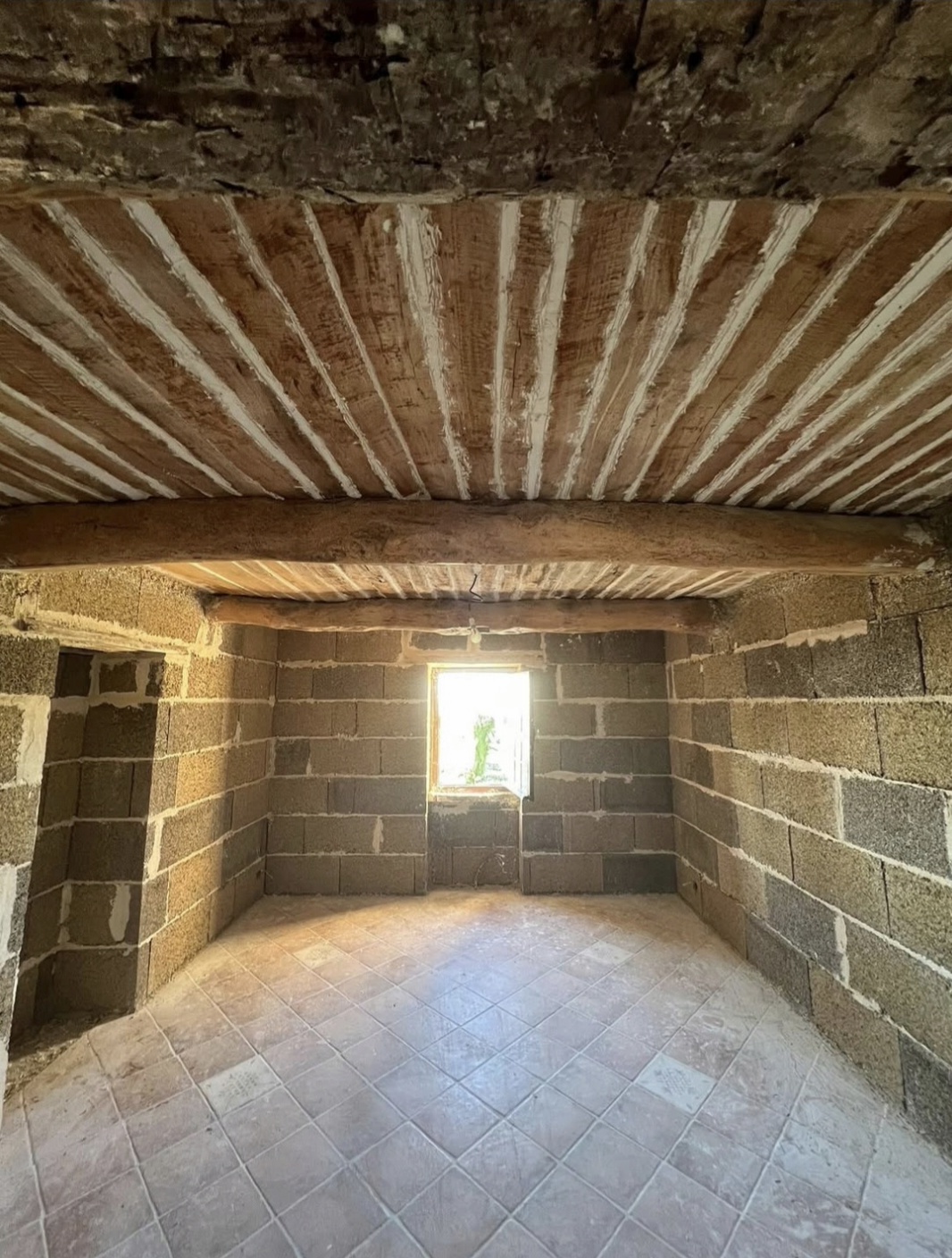 Isolation en blocs de chanvre – intérieur