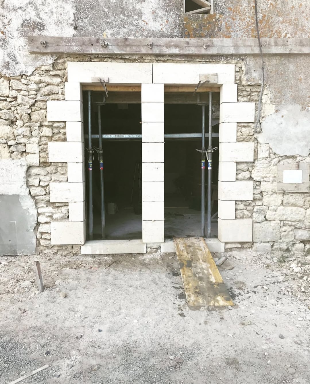 Restitution des volumes et finitions sur bâti ancien